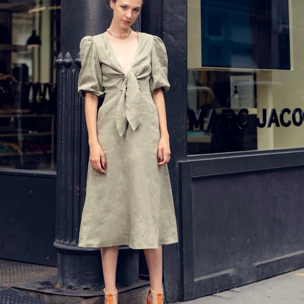 Linen dress brand new